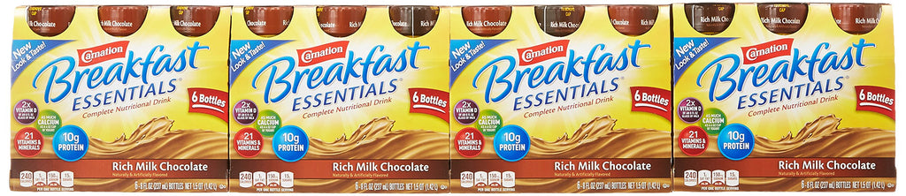Chocolate Nutritional Drink 8 oz Bottle 24 Ct I98680