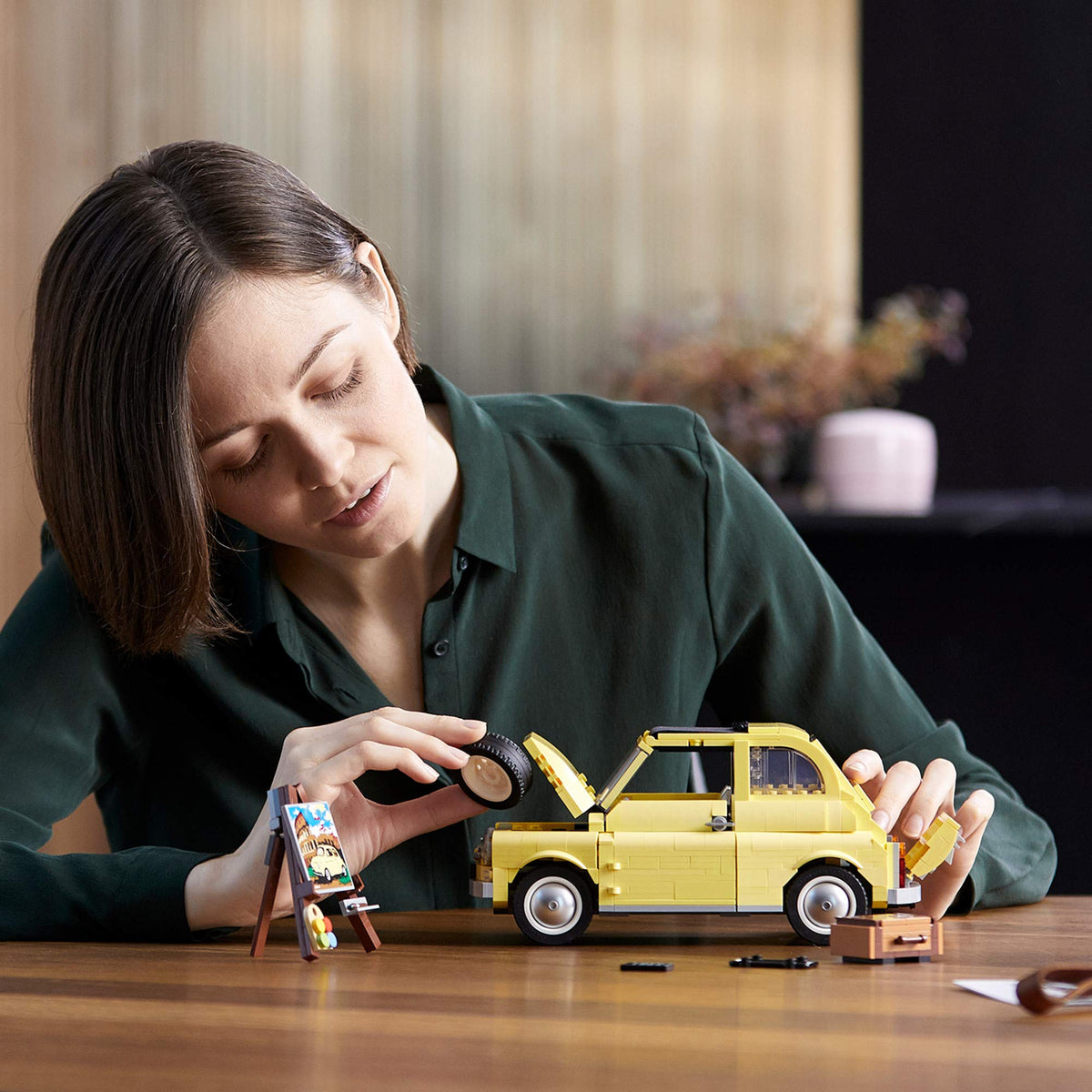 Toy Car Building Set (960 Pieces) Y5134