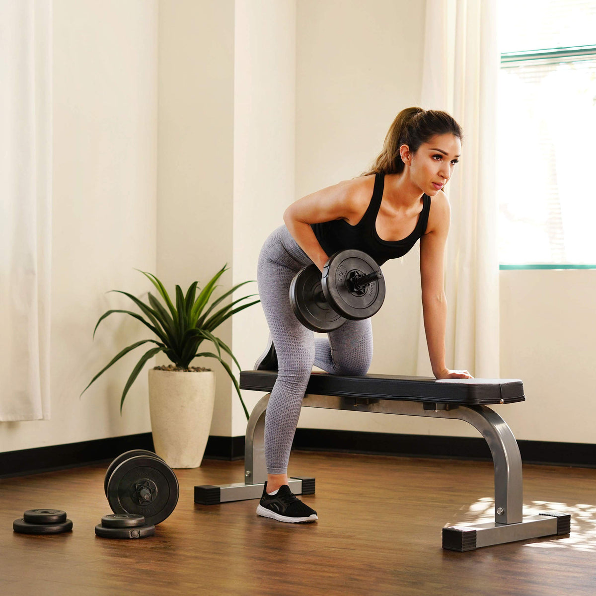 40 Lb Vinyl Dumbbell Set Hand Weights Z243