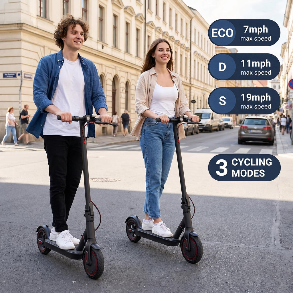 Electric Scooter with 350W/500W Motor, 8.5" Solid Tires, Foldable S131