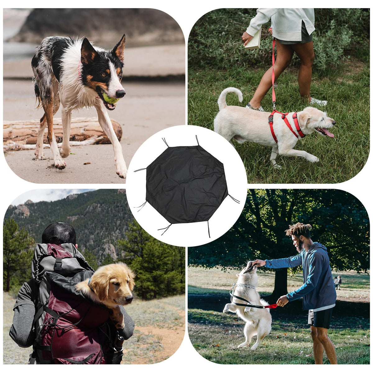 Dog Playpen Cover Sunproof Roof Protector D426270