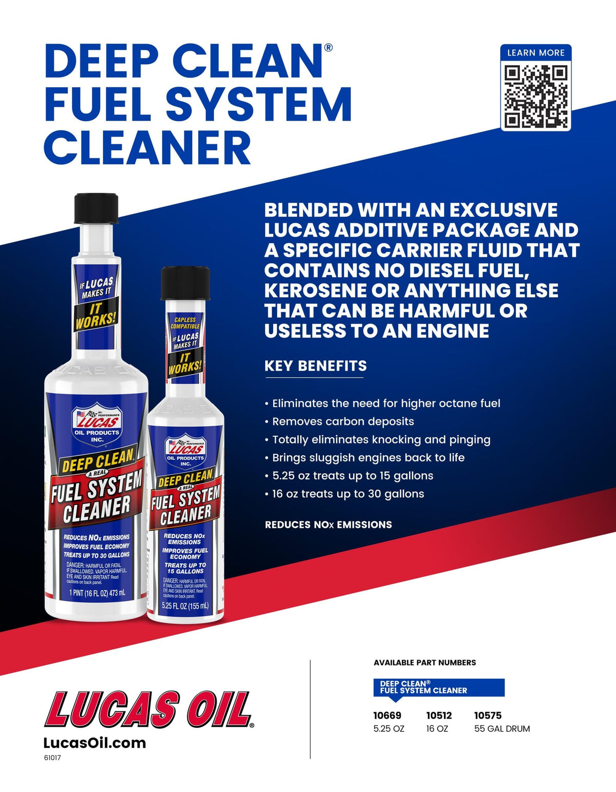 16 oz. Fuel System Cleaner Case of 12 R284