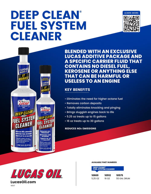 16 oz. Fuel System Cleaner Case of 12 R284