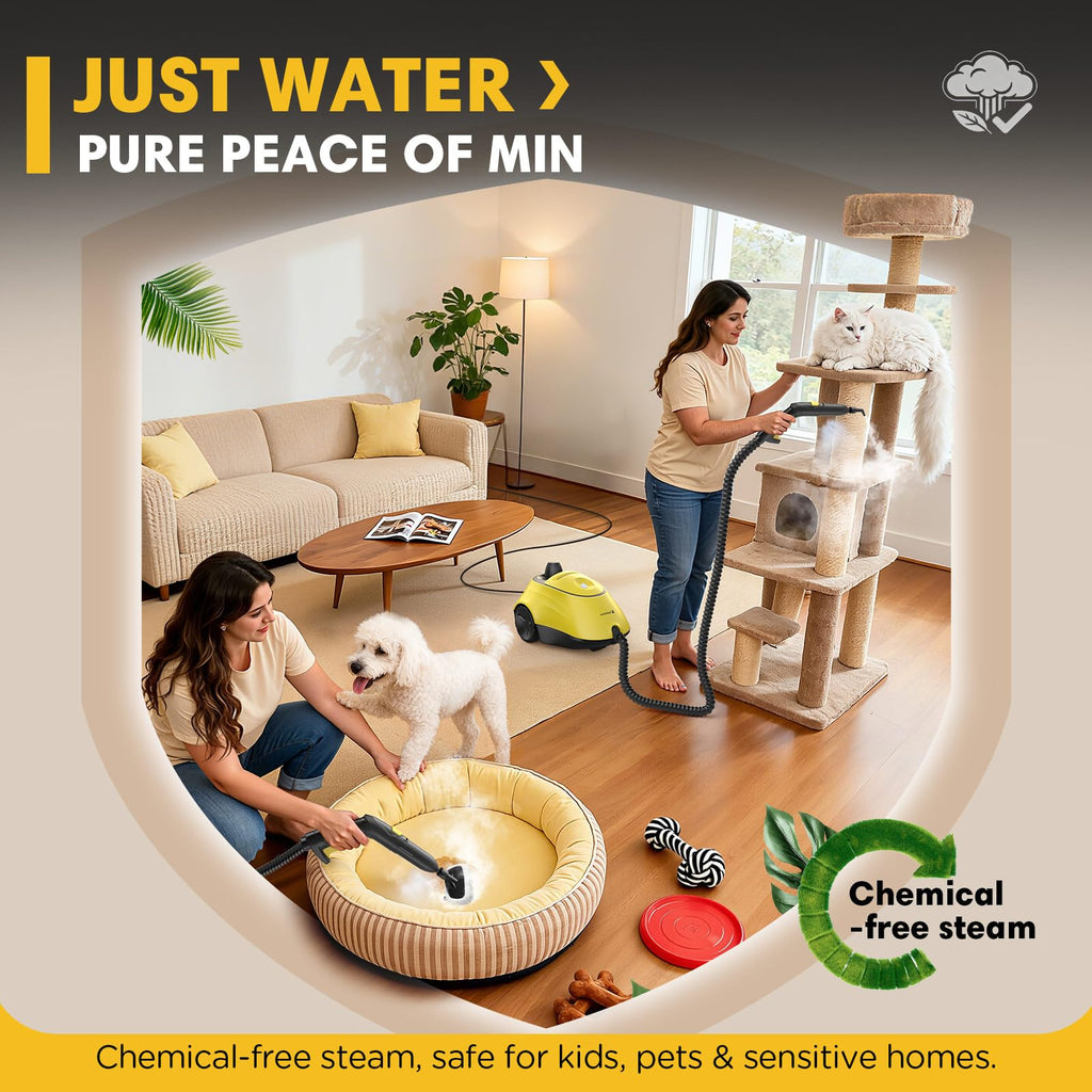 1500W Steam Cleaner with 26 Accessories Y343161