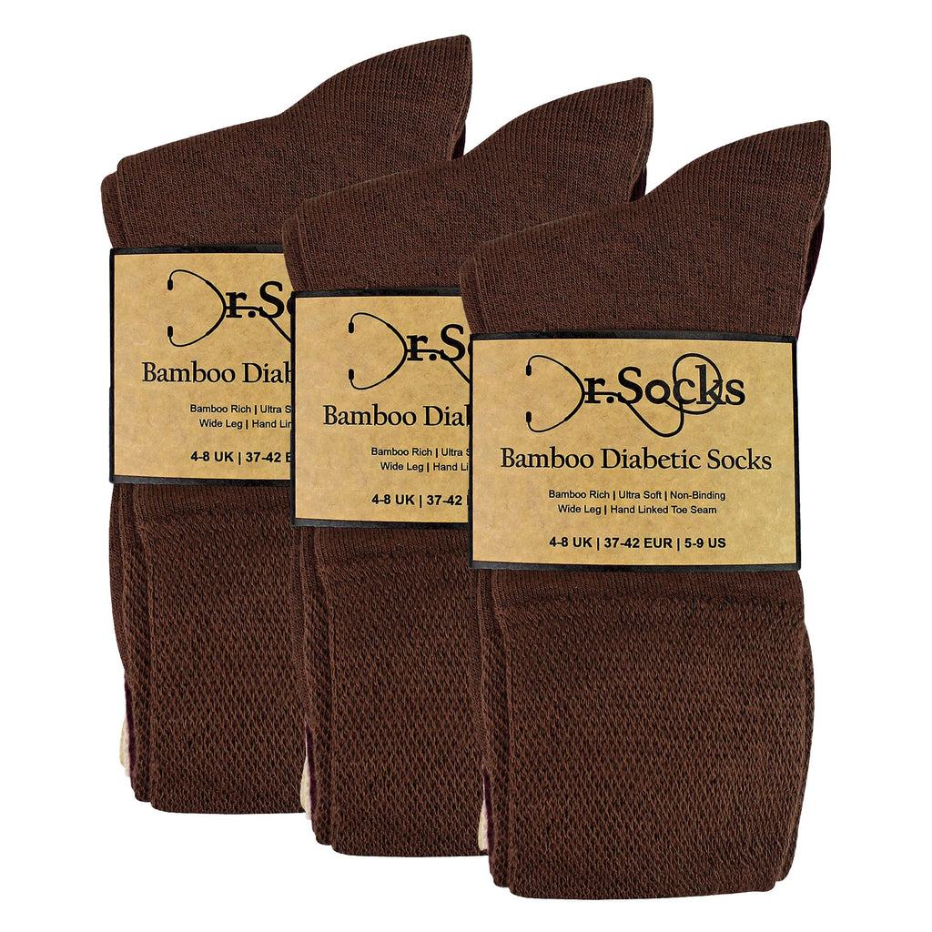 12 Pairs Womens Seamless Diabetic Socks F916207
