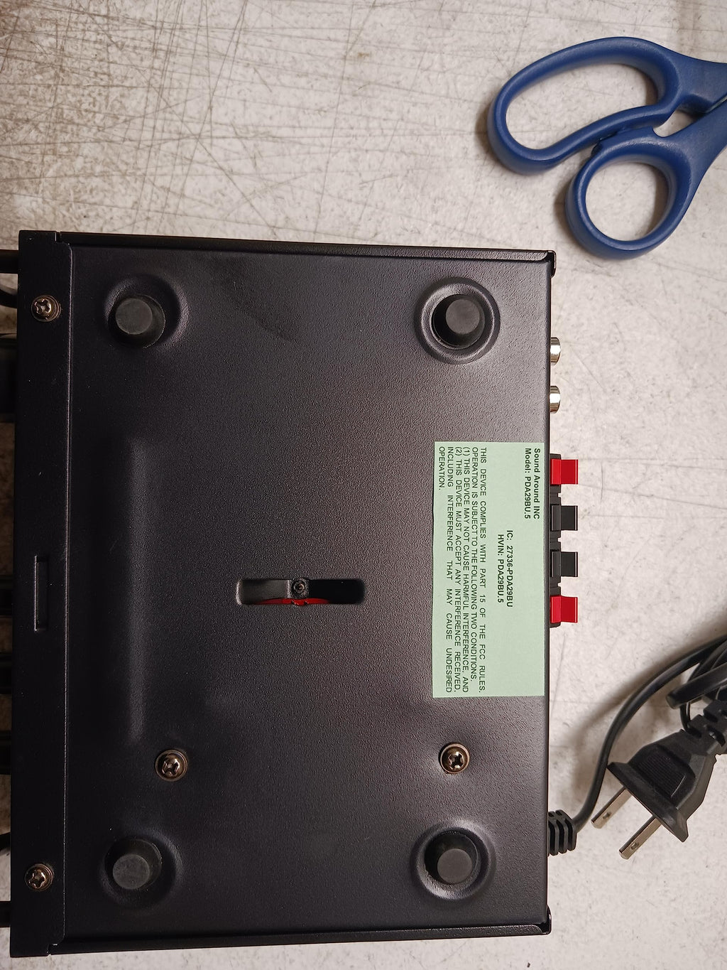 200W Stereo Power Amplifier with Bluetooth L5920