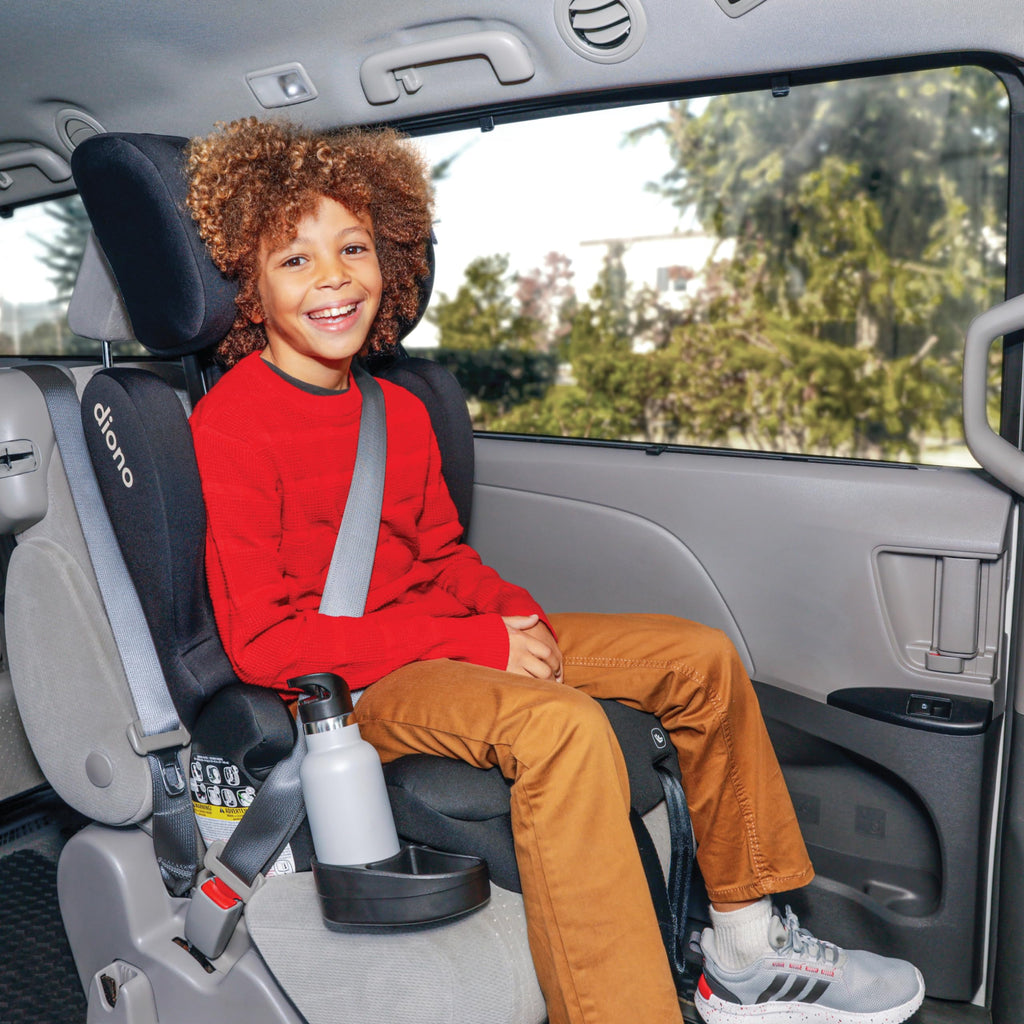 2-in-1 Belt Positioning Booster Seat, Black N627