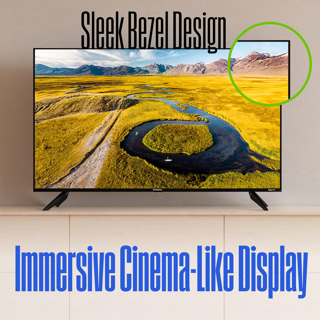 55 Inch 4K TV and 2.0 Channel Soundbar M264