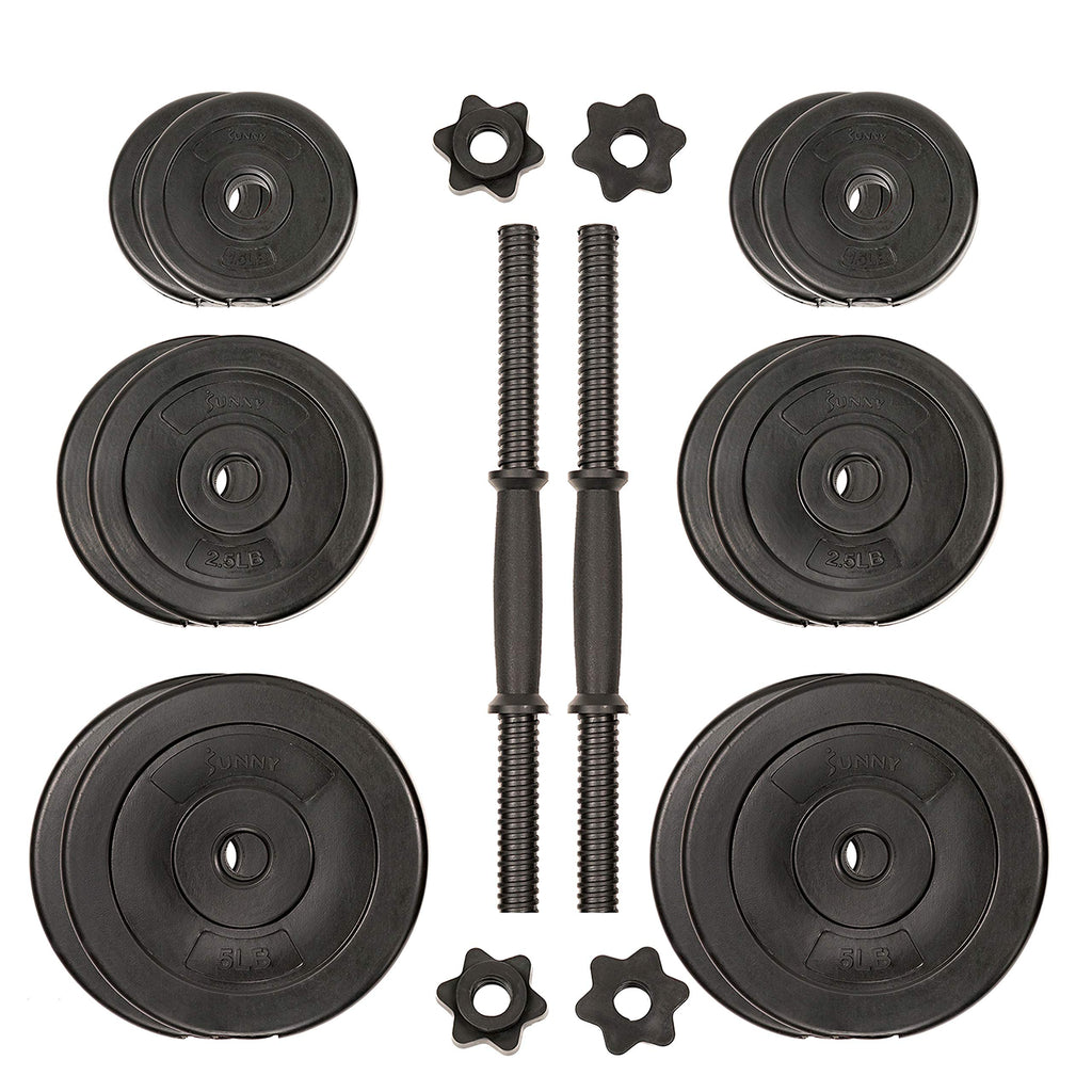 40 Lb Vinyl Dumbbell Set Hand Weights Z243