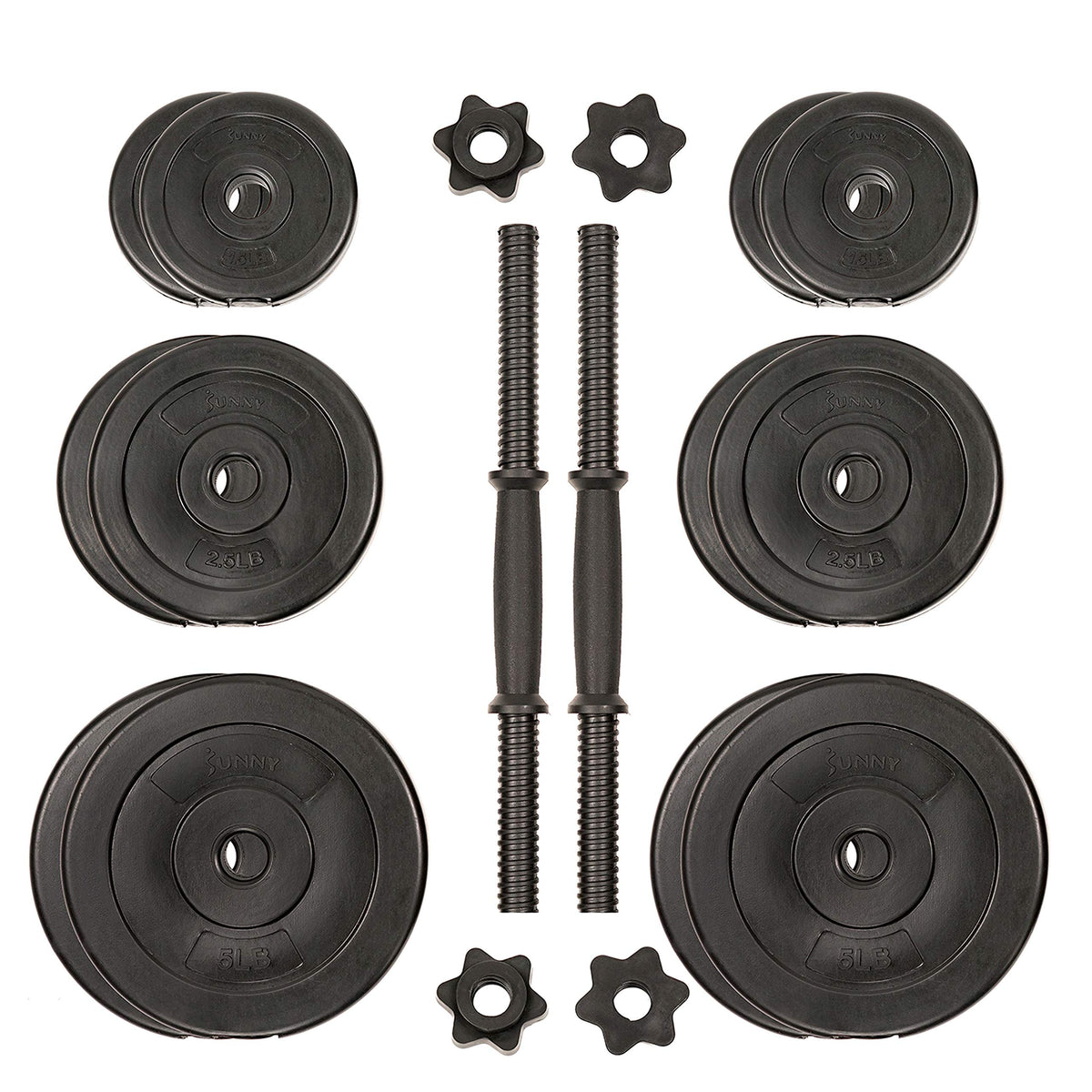 40 Lb Vinyl Dumbbell Set Hand Weights Z243